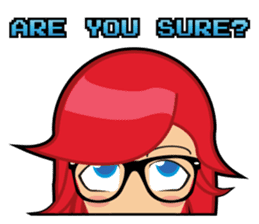 Sakura the Gamer Girl sticker #8686591