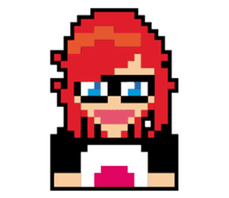 Sakura the Gamer Girl sticker #8686593