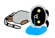 Salue is japanese DEVIL. sticker #8686639