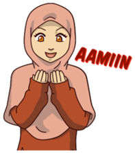 Pinky Hijab sticker #8687115