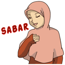 Pinky Hijab sticker #8687126