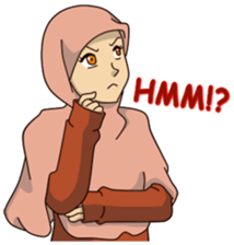 Pinky Hijab sticker #8687127