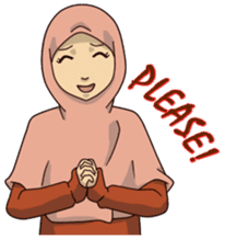 Pinky Hijab sticker #8687144