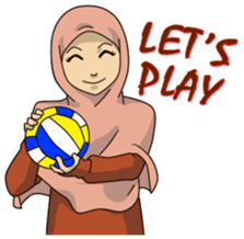 Pinky Hijab sticker #8687145