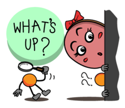 Peggy and Paul, the Ping Pong Buddy sticker #8687439