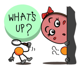 Peggy and Paul, the Ping Pong Buddy sticker #8687439