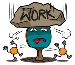 Peggy and Paul, the Ping Pong Buddy sticker #8687440