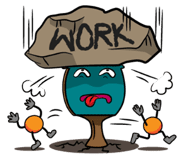 Peggy and Paul, the Ping Pong Buddy sticker #8687440