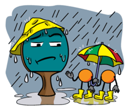 Peggy and Paul, the Ping Pong Buddy sticker #8687445