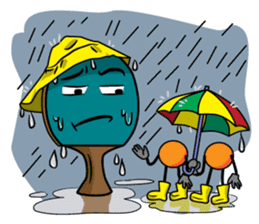 Peggy and Paul, the Ping Pong Buddy sticker #8687445