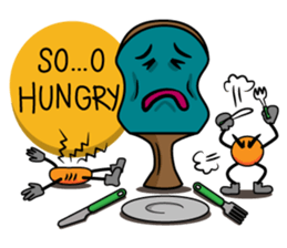 Peggy and Paul, the Ping Pong Buddy sticker #8687451