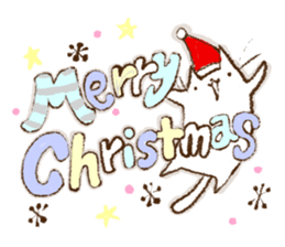 SHIRITORI NYANKO Christmas and New Year sticker #8687938