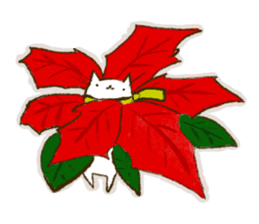 SHIRITORI NYANKO Christmas and New Year sticker #8687943