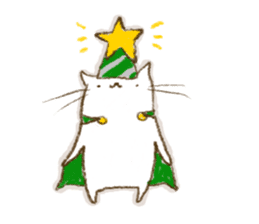 SHIRITORI NYANKO Christmas and New Year sticker #8687948