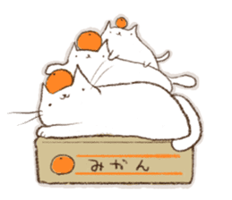 SHIRITORI NYANKO Christmas and New Year sticker #8687968