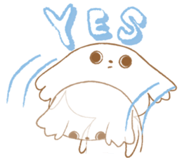 Pantsu dog NANA with baby Sana2 sticker #8688101