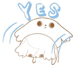 Pantsu dog NANA with baby Sana2 sticker #8688101