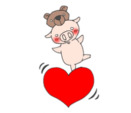 kajirare buta sticker #8688143