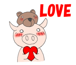 kajirare buta sticker #8688144