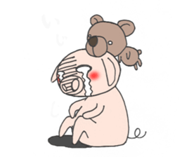 kajirare buta sticker #8688151