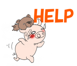 kajirare buta sticker #8688153