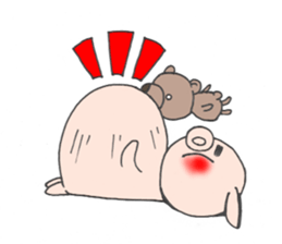 kajirare buta sticker #8688169