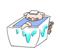 kajirare buta sticker #8688172