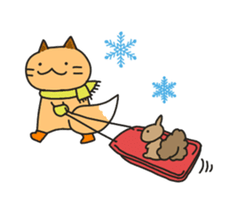 Hokkaido dialect Sticker "Kitsuneko" 4th sticker #8688220