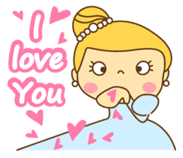 He to me to confess my feelings.I cheer. sticker #8688265