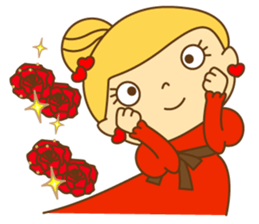 He to me to confess my feelings.I cheer. sticker #8688275