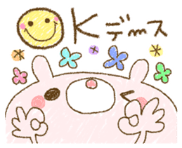 Easy-to-use rabbit and panda. sticker #8688312