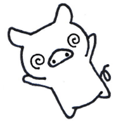 Daily Piggy-chan sticker #8688869