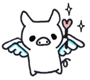 Daily Piggy-chan sticker #8688878
