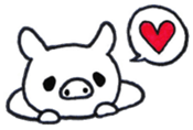 Daily Piggy-chan sticker #8688881