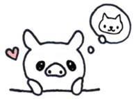 Daily Piggy-chan sticker #8688895