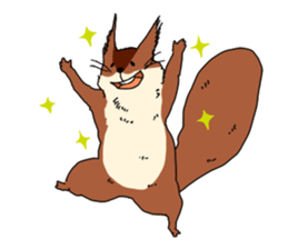 Hedgehog and his friends sticker #8689761