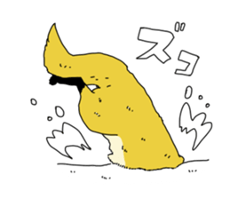 Hedgehog and his friends sticker #8689764