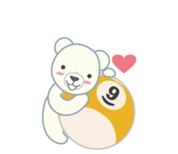 Little bear "WHITY" #2 sticker #8690144