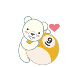 Little bear "WHITY" #2 sticker #8690144