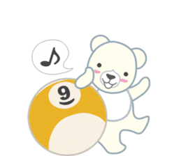 Little bear "WHITY" #2 sticker #8690145