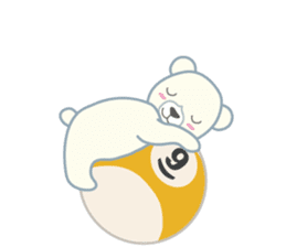 Little bear "WHITY" #2 sticker #8690146