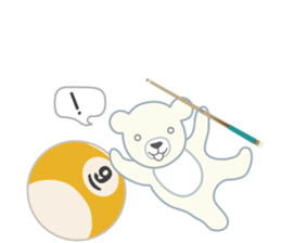 Little bear "WHITY" #2 sticker #8690147