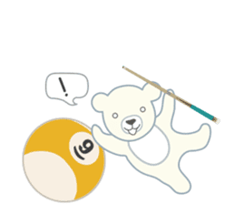 Little bear "WHITY" #2 sticker #8690147