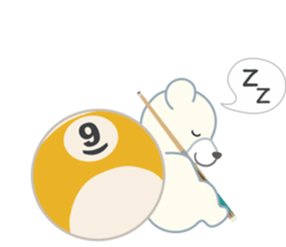 Little bear "WHITY" #2 sticker #8690149