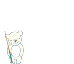 Little bear "WHITY" #2 sticker #8690155