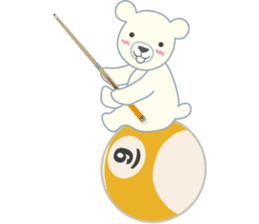 Little bear "WHITY" #2 sticker #8690157