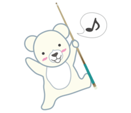 Little bear "WHITY" #2 sticker #8690170