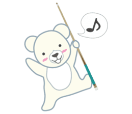 Little bear "WHITY" #2 sticker #8690170