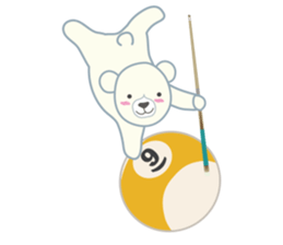 Little bear "WHITY" #2 sticker #8690171