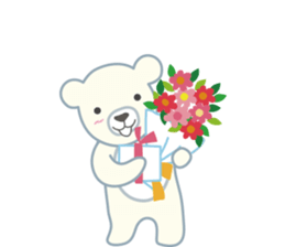 Little bear "WHITY" #2 sticker #8690177